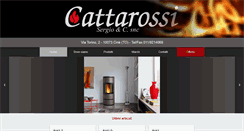 Desktop Screenshot of cattarossi.it